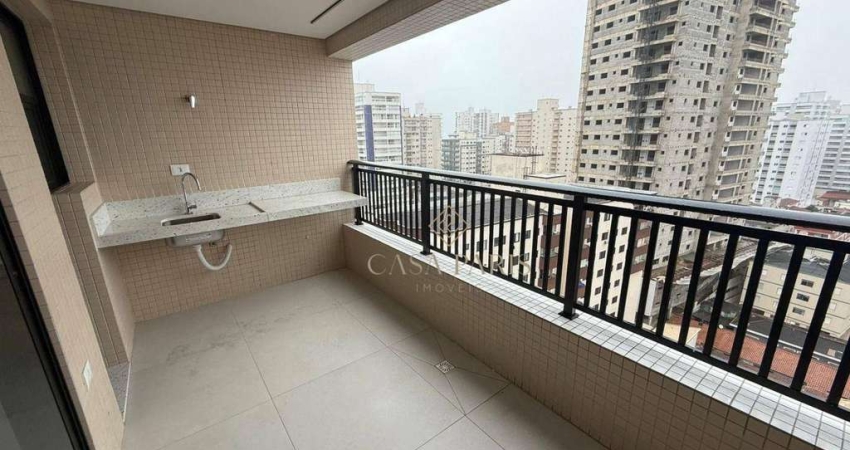 Apartamento com 2 dormitórios à venda, 76 m² por R$ 684.320,00 - Aviação - Praia Grande/SP