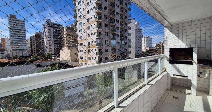 Apartamento com 2 dormitórios à venda, 60 m² por R$ 375.000 - Ocian - Praia Grande/SP