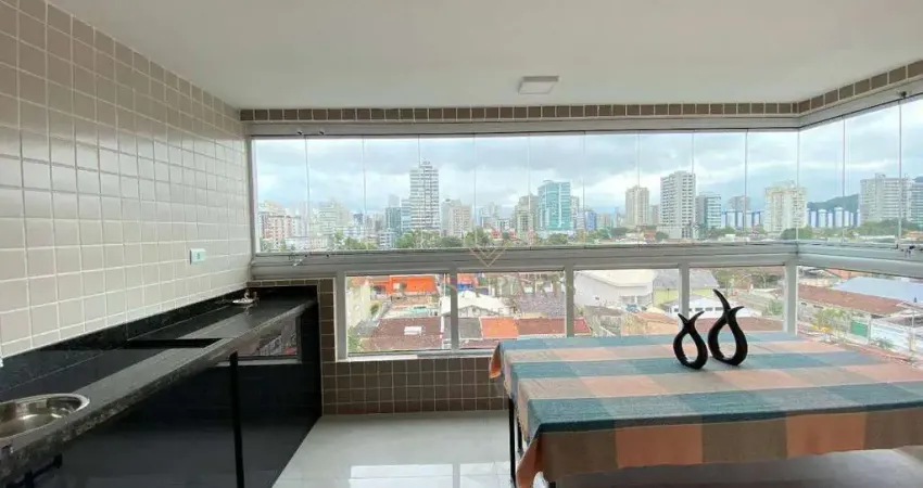 Apartamento com 2 dormitórios à venda, 70 m² por R$ 600.000,00 - Canto do Forte - Praia Grande/SP