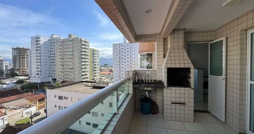 Apartamento com varanda gourmet de 2 dormitórios à venda perto da praia e com lazer!!!