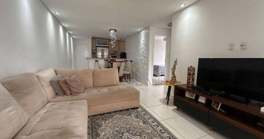 Apartamento com 2 dormitórios à venda, 86 m² por R$ 640.000,00 - Aviação - Praia Grande/SP
