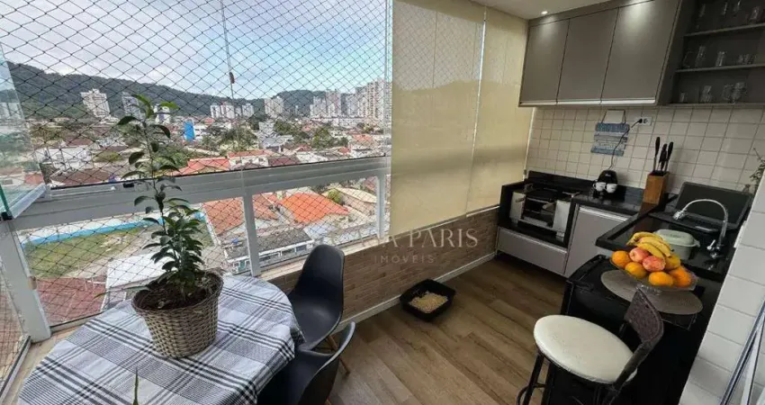 Apartamento com 2 dormitórios à venda, 58 m² por R$ 530.000,00 - Canto do Forte - Praia Grande/SP