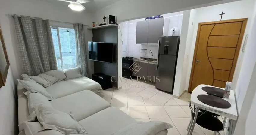 Apartamento com 2 dormitórios à venda, 55 m² por R$ 420.000 - Vila Guilhermina - Praia Grande/SP