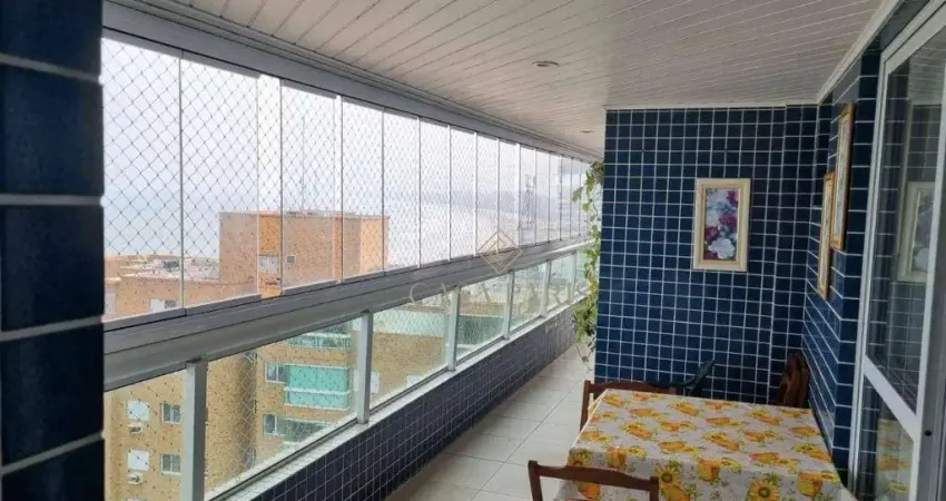 Apartamento com 2 dormitórios à venda, 116 m² por R$ 1.400.000,00 - Canto do Forte - Praia Grande/SP