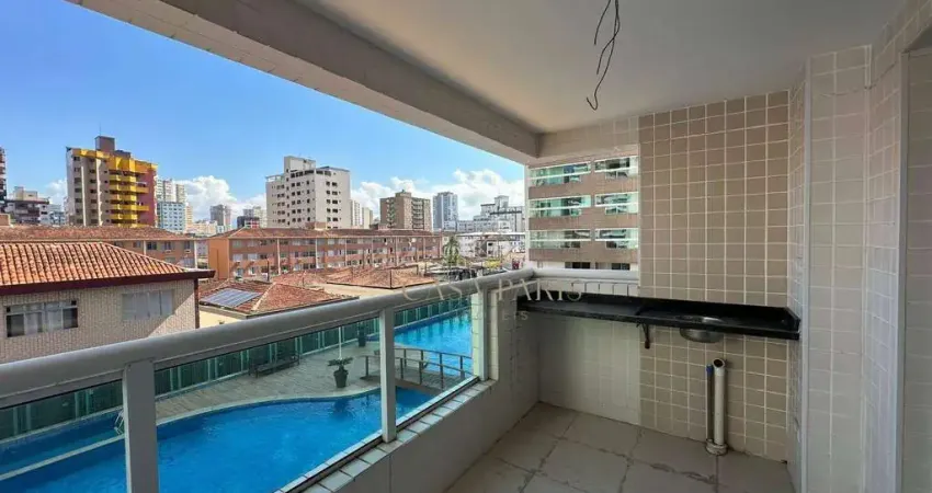 Apartamento com 2 dormitórios à venda, 70 m² por r$ 550.000,00 - boqueirão - praia grande/sp