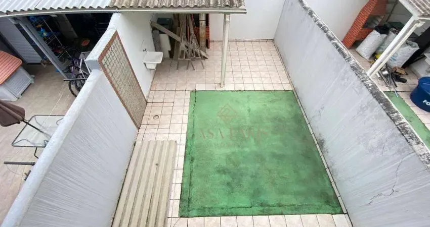 Sobrado com 2 dormitórios à venda, 140 m² por R$ 485.000,00 - Maracanã - Praia Grande/SP