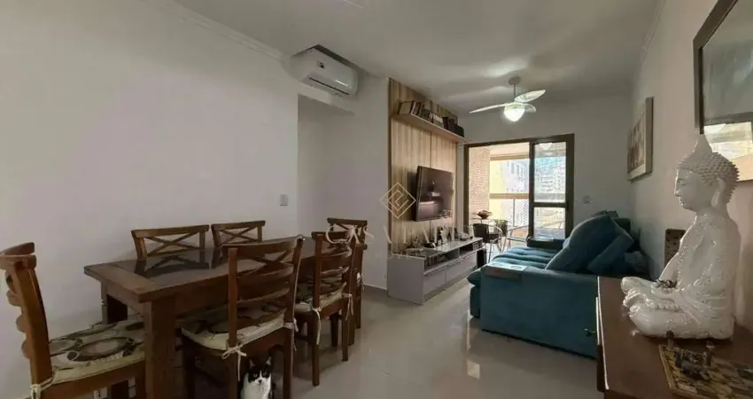 Apartamento com 2 dormitórios à venda, 77 m² por R$ 650.000,00 - Canto do Forte - Praia Grande/SP