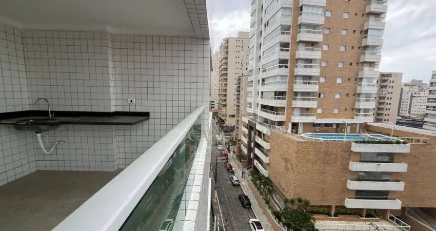 Apartamento com 2 dormitórios à venda, 77 m² por R$ 445.000,00 - Aviação - Praia Grande/SP