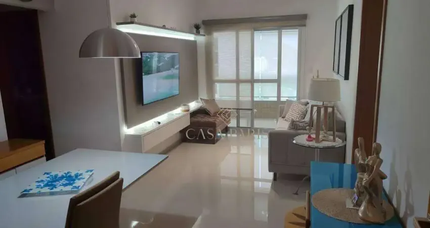 Apartamento com 2 dormitórios à venda, 85 m² por r$ 800.000,00 - canto do forte - praia grande/sp