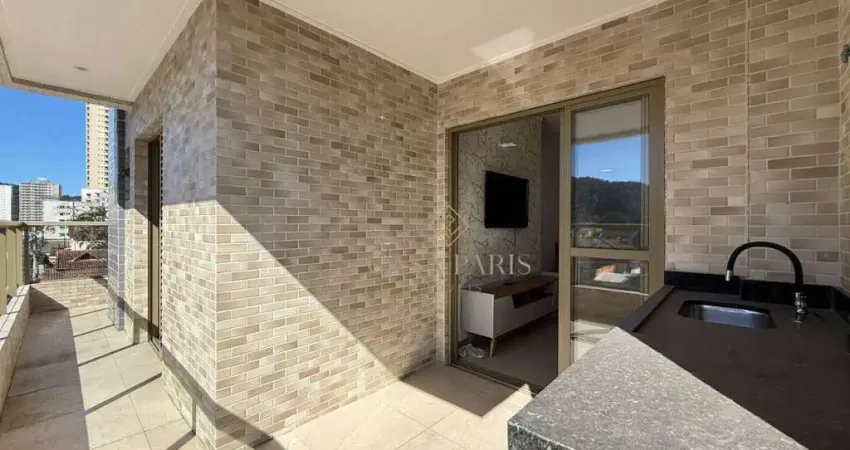 Apartamento com 2 dormitórios à venda, 74 m² por R$ 620.000,00 - Canto do Forte - Praia Grande/SP