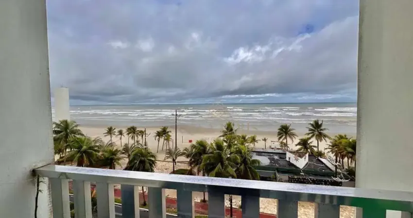 Apartamento frente mar com 2 dormitórios à venda, 86 m² por r$ 499.000 - tupi - praia grande/sp