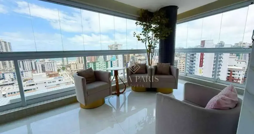 Apartamento à venda, 151 m² por r$ 1.850.000,00 - vila guilhermina - praia grande/sp