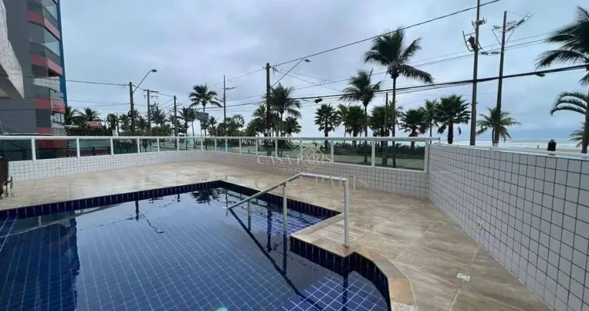 Apartamento com 2 dormitórios à venda, 55 m² por r$ 450.000,00 - mirim - praia grande/sp