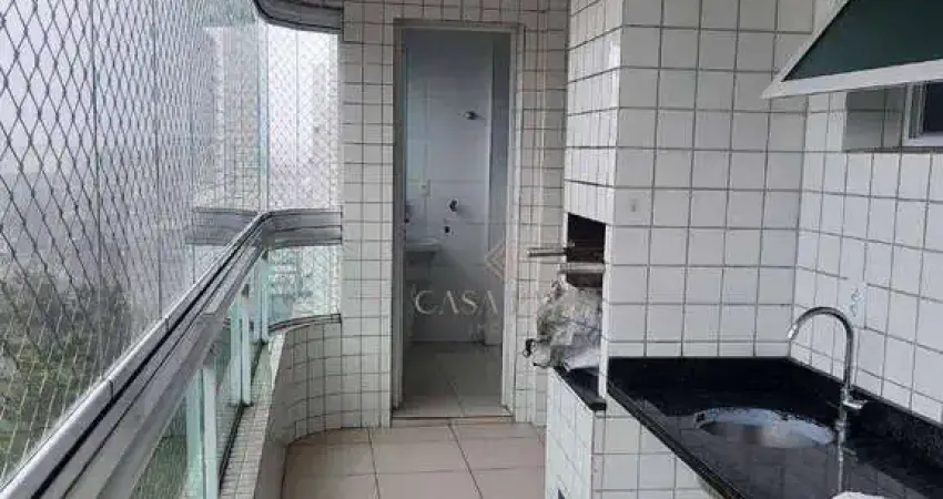 Apartamento com 1 dormitório à venda, 57 m² por r$ 340.000,00 - vila guilhermina - praia grande/sp