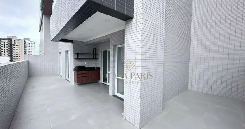 Apartamento com 2 dormitórios à venda, 67 m² por r$ 640.000,00 - vila guilhermina - praia grande/sp