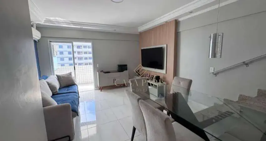 Apartamento duplex com 2 dormitórios à venda, 105 m² por r$ 730.000,00 - tupi - praia grande/sp