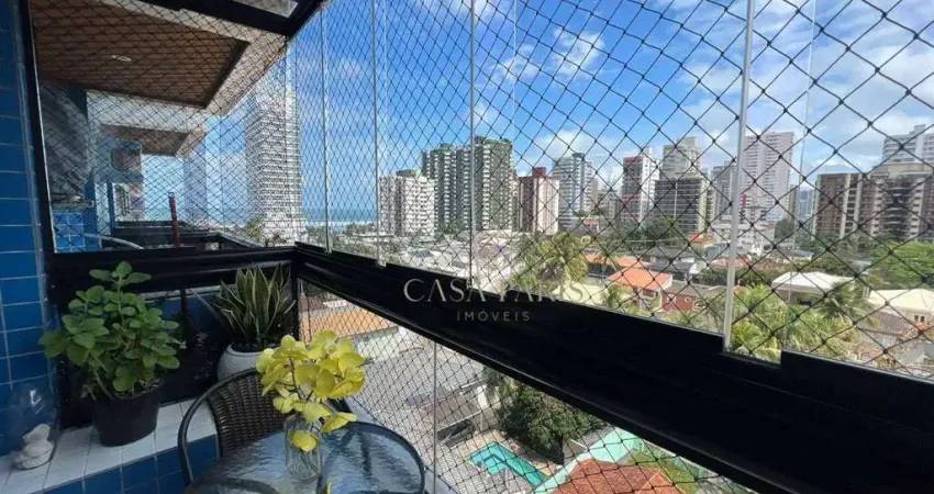 Apartamento à venda, 81 m² por r$ 565.000,00 - canto do forte - praia grande/sp