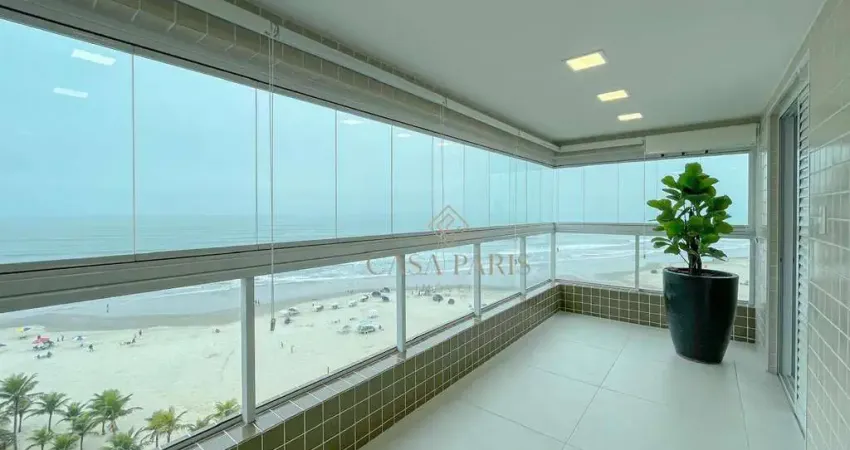 Apartamento com 3 dormitórios à venda, 106 m² por r$ 1.250.000,00 - mirim - praia grande/sp