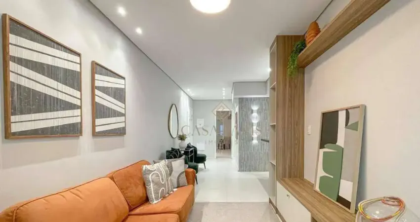 Apartamento mobiliado com 2 dormitórios vista mar à venda por r$ 790.000 - mirim - praia grande/sp