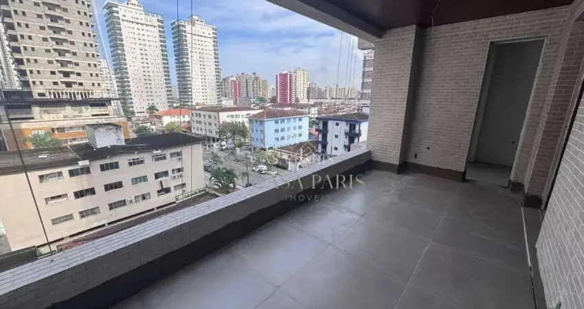 Apartamento com 2 dormitórios sendo 2 suítes à venda, 116 m² por r$ 685.000 - canto do forte - praia grande/sp