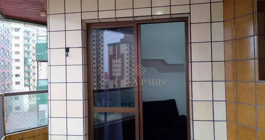 Apartamento com 1 dormitório à venda, 54 m² por r$ 299.000,00 - tupi - praia grande/sp