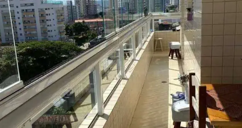 Apartamento com 2 dormitórios sendo 1 suíte à venda, 71 m² por r$ 480.000 - aviação - praia grande/sp