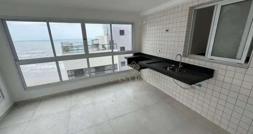 Cobertura duplex com 3 dormitórios à venda, 100 m² por r$ 850.000 - caiçara - praia grande/sp