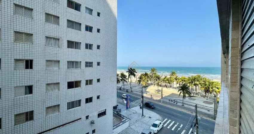 Kitnet com vista mar à venda, 38 m² por r$ 250.000 - aviação - praia grande/sp