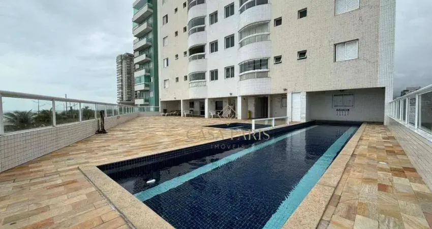 Apartamento com 1 dormitório à venda, 44 m² por r$ 350.000,00 - caiçara - praia grande/sp