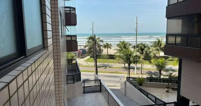 Apartamento vista mar com 2 dormitórios à venda, 85 m² por r$ 530.000 - caiçara - praia grande/sp