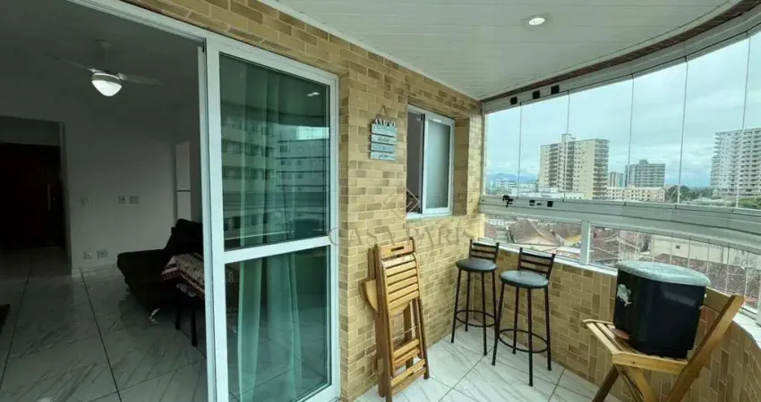 Apartamento com 1 dormitório à venda, 50 m² por r$ 330.000,00 - caiçara - praia grande/sp