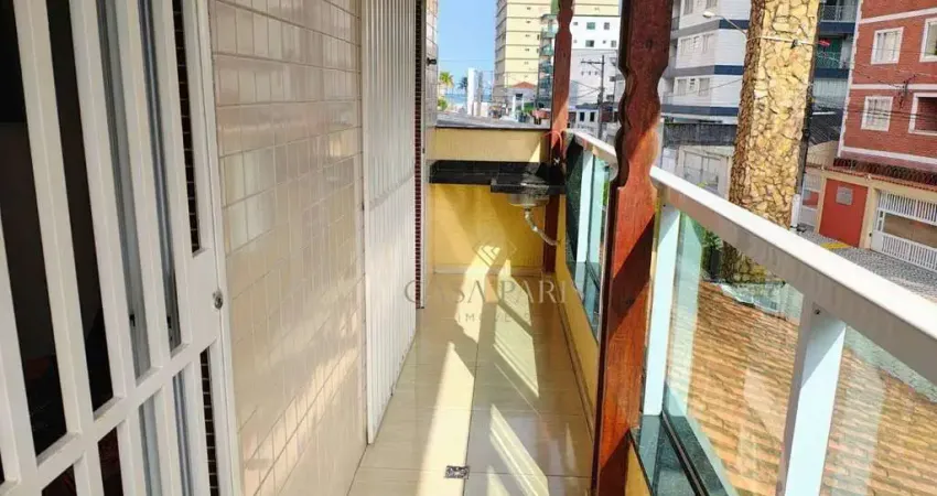 Casa com 3 dormitórios à venda, 97 m² por r$ 480.000 - aviação - praia grande/sp