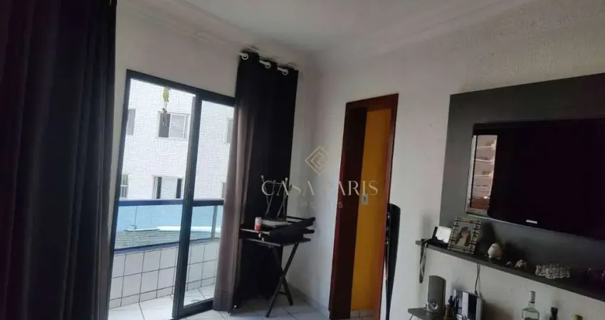 Apartamento com 1 dormitório à venda, 49 m² por r$ 260.000,00 - caiçara - praia grande/sp
