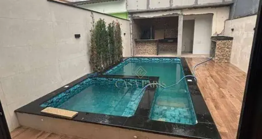 Casa com piscina, 3 dormitórios à venda no bairro canto do forte - praia grande/sp
