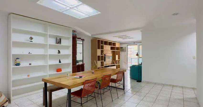 Apartamento com 2 dormitórios à venda, 113 m² por r$ 636.000,00 - canto do forte - praia grande/sp