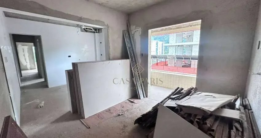 Apartamento com 2 dormitórios à venda, 53 m² por r$ 454.400,00 - canto do forte - praia grande/sp