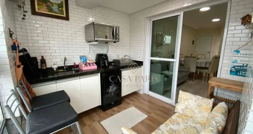 Apartamento mobiliado com 2 dormitórios à venda, 83 m² por r$ 680.000 - canto do forte - praia grande/sp