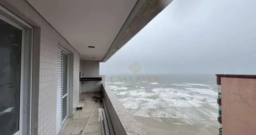 Apartamento vista mar com 2 dormitórios à venda, 78 m² por r$ 570.000 - caiçara - praia grande/sp