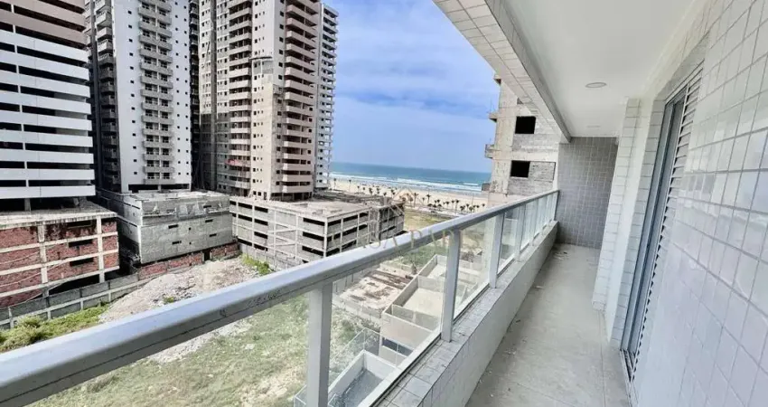 Apartamento vista mar com 2 dormitórios à venda, 84 m² por r$ 660.000 - aviação - praia grande/sp