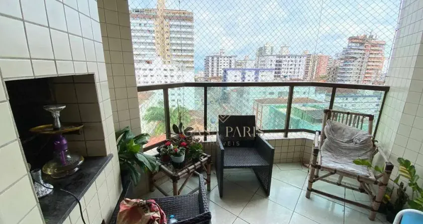 Apartamento à venda, 104 m² por r$ 620.000,00 - vila guilhermina - praia grande/sp
