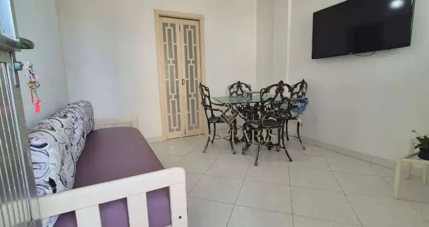Apartamento vista mar com 1 dormitório à venda, 35 m² por r$ 275.000 - vila guilhermina - praia grande/sp