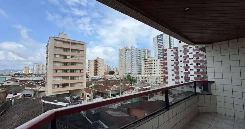 Apartamento mobiliado com 1 dormitório à venda, 72 m² por r$ 295.000 - tupi - praia grande/sp