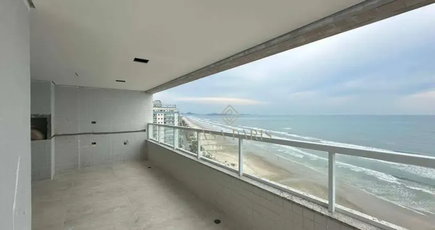 Apartamento com 3 dormitórios à venda, 116 m² por r$ 1.770.000,00 - caiçara - praia grande/sp