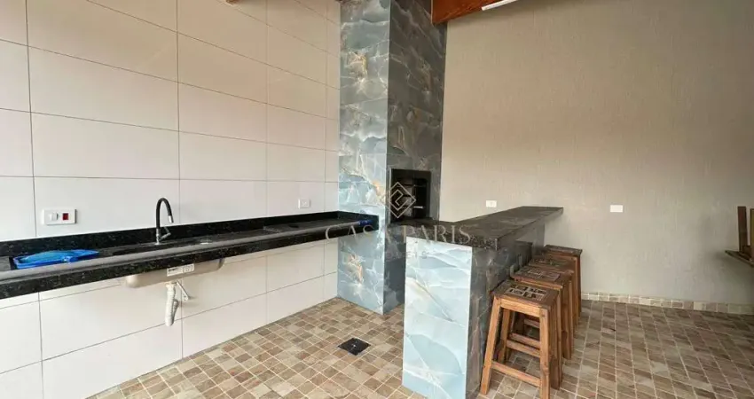 Sobrado em condomínio à venda, 55 m² por r$ 380.000 - jardim imperador - praia grande/sp