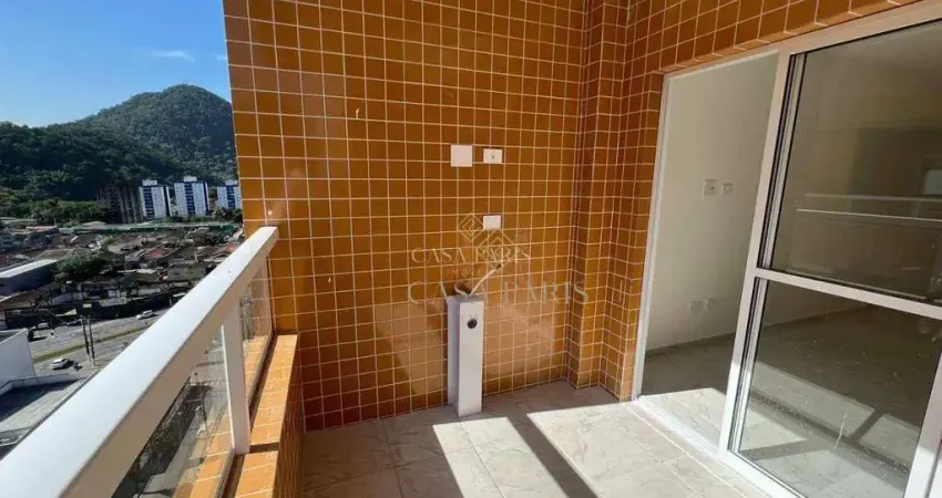 Apartamento com 2 dormitórios à venda, 57 m² por r$ 438.000,00 - boqueirão - praia grande/sp