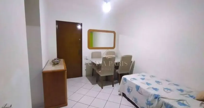 Apartamento mobiliado com 1 dormitório à venda, 37 m² por r$ 265.000 - canto do forte - praia grande/sp