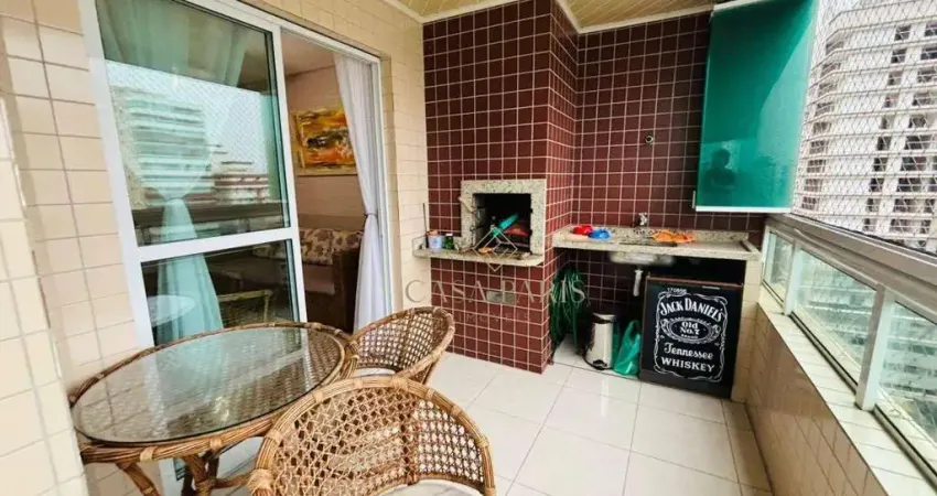 Apartamento com 3 dormitórios à venda, 129 m² por r$ 900.000,00 - vila guilhermina - praia grande/sp