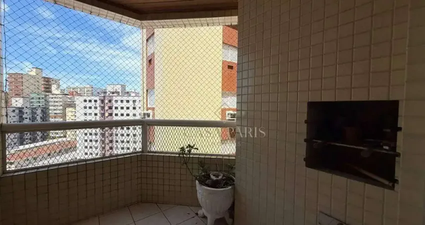 Apartamento à venda, 72 m² por r$ 395.000,00 - vila guilhermina - praia grande/sp