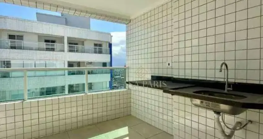 Apartamento com 2 dormitórios à venda, 77 m² por r$ 475.000 - aviação - praia grande/sp