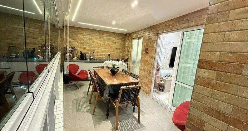 Apartamento à venda, 81 m² por r$ 760.000,00 - aviação - praia grande/sp